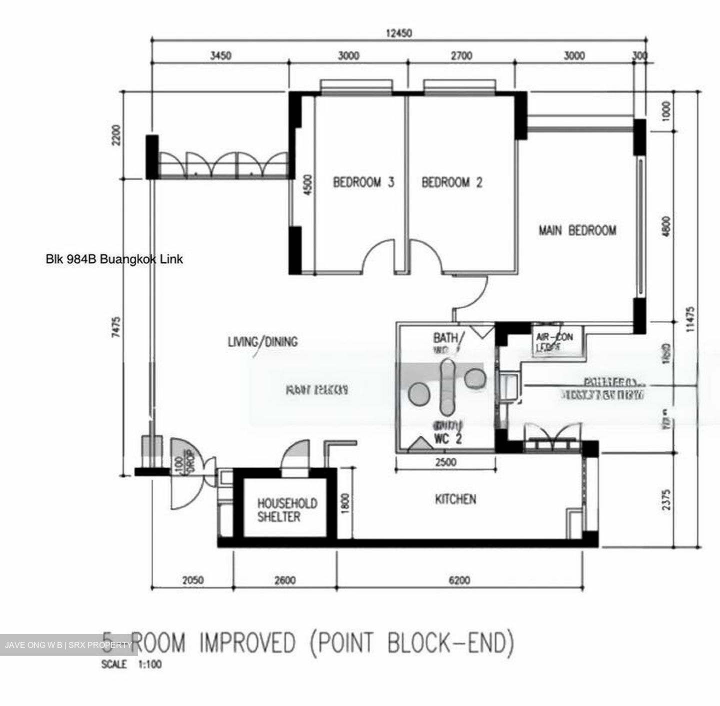 Blk 984B Buangkok Link (Hougang), HDB 5 Rooms #475625921